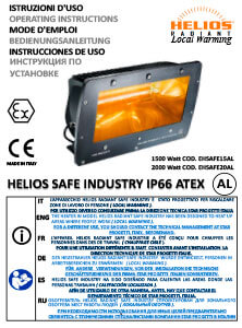 Industrial ATEX infrared heating